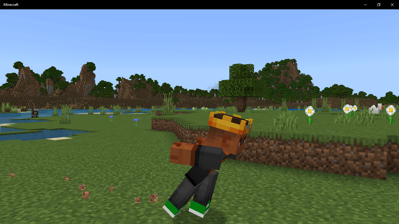 Realistic Naruto Run Texture Pack (1.21, 1.20) – MCPE/Bedrock — screenshot 3