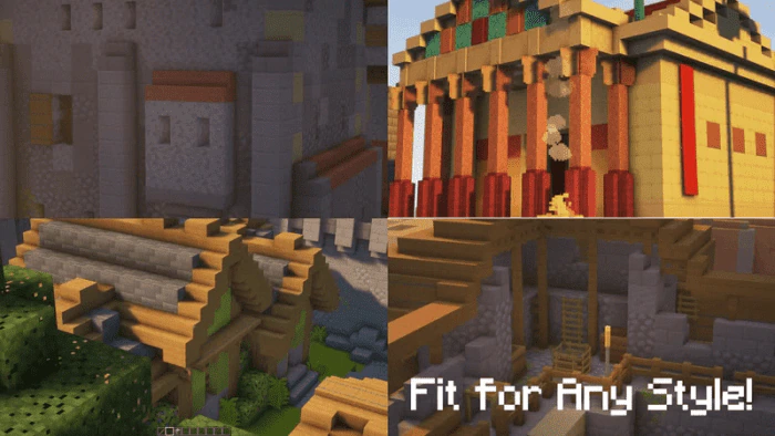Lunar [16x] Texture Pack (1.20) – MCPE/Bedrock — screenshot 3