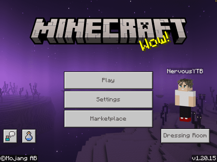 Nature Panoramas UI Pack (26.x, 1.20) – MCPE/Bedrock — screenshot 2