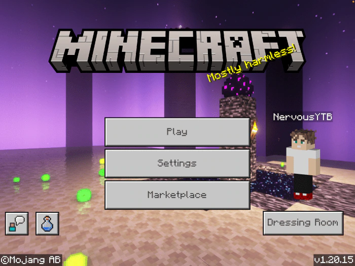 Nature Panoramas UI Pack (26.x, 1.20) – MCPE/Bedrock — screenshot 3