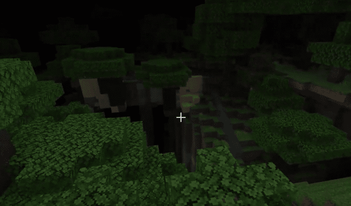 Black Fog Resource Pack (1.20) – MCPE/Bedrock — screenshot 1