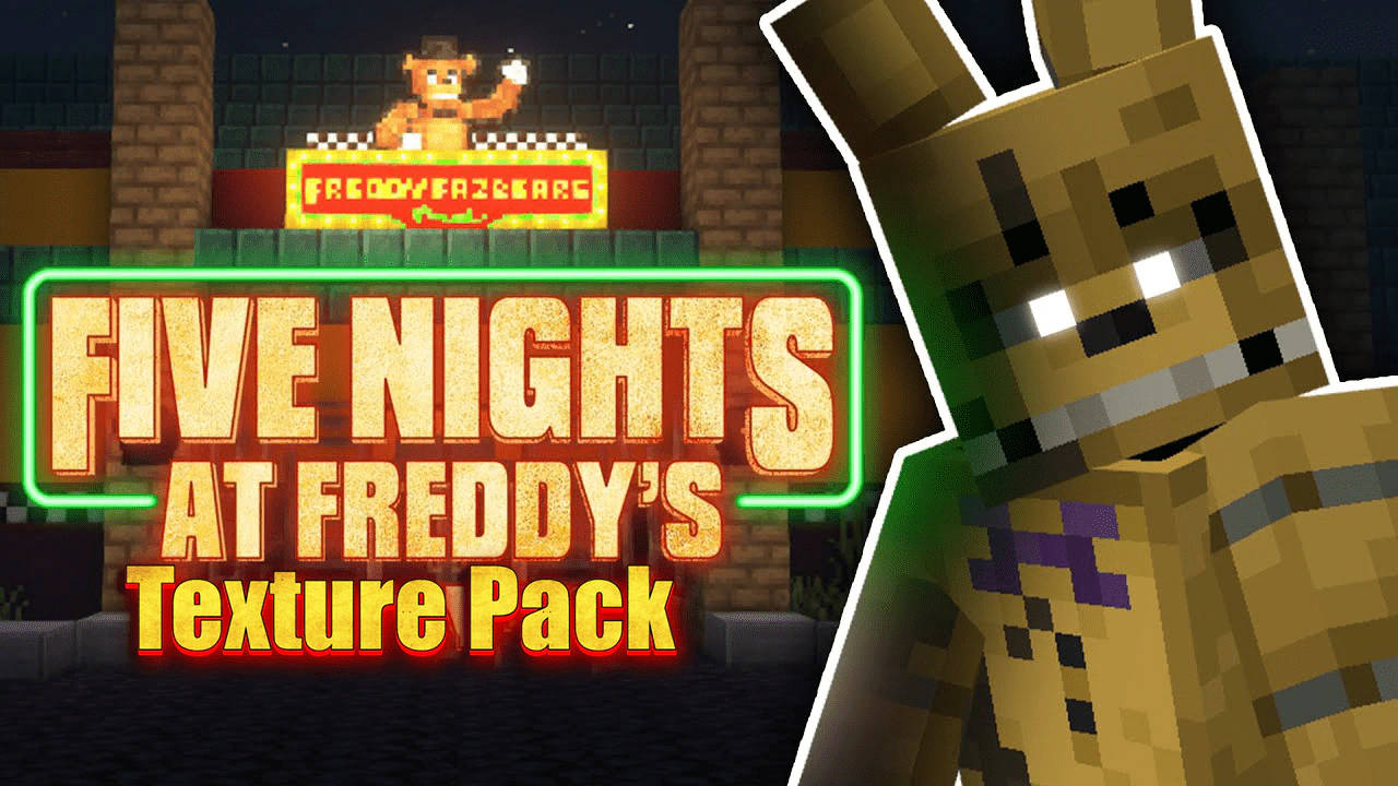 FNAF Texture Pack (26.x, 1.20) – MCPE/Bedrock