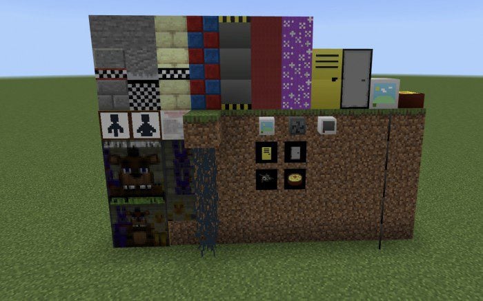 FNAF Texture Pack (26.x, 1.20) – MCPE/Bedrock — screenshot 1