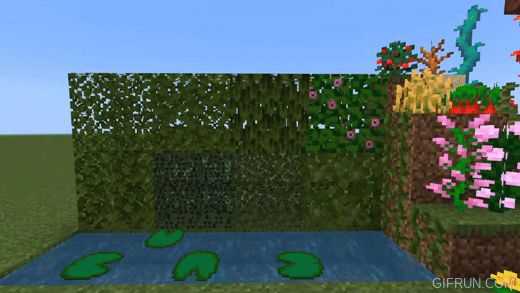 Real Waving Plants Texture Pack (1.20, 1.19) – MCPE/Bedrock — screenshot 4