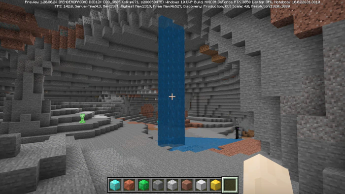 Night Vision Pack for RenderDragon (1.26+, 1.21) – MCPE/Bedrock — screenshot 1