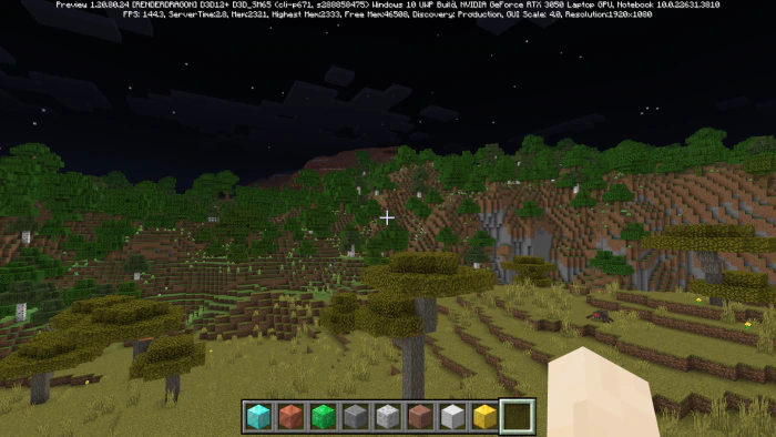 Night Vision Pack for RenderDragon (1.26+, 1.21) – MCPE/Bedrock — screenshot 3
