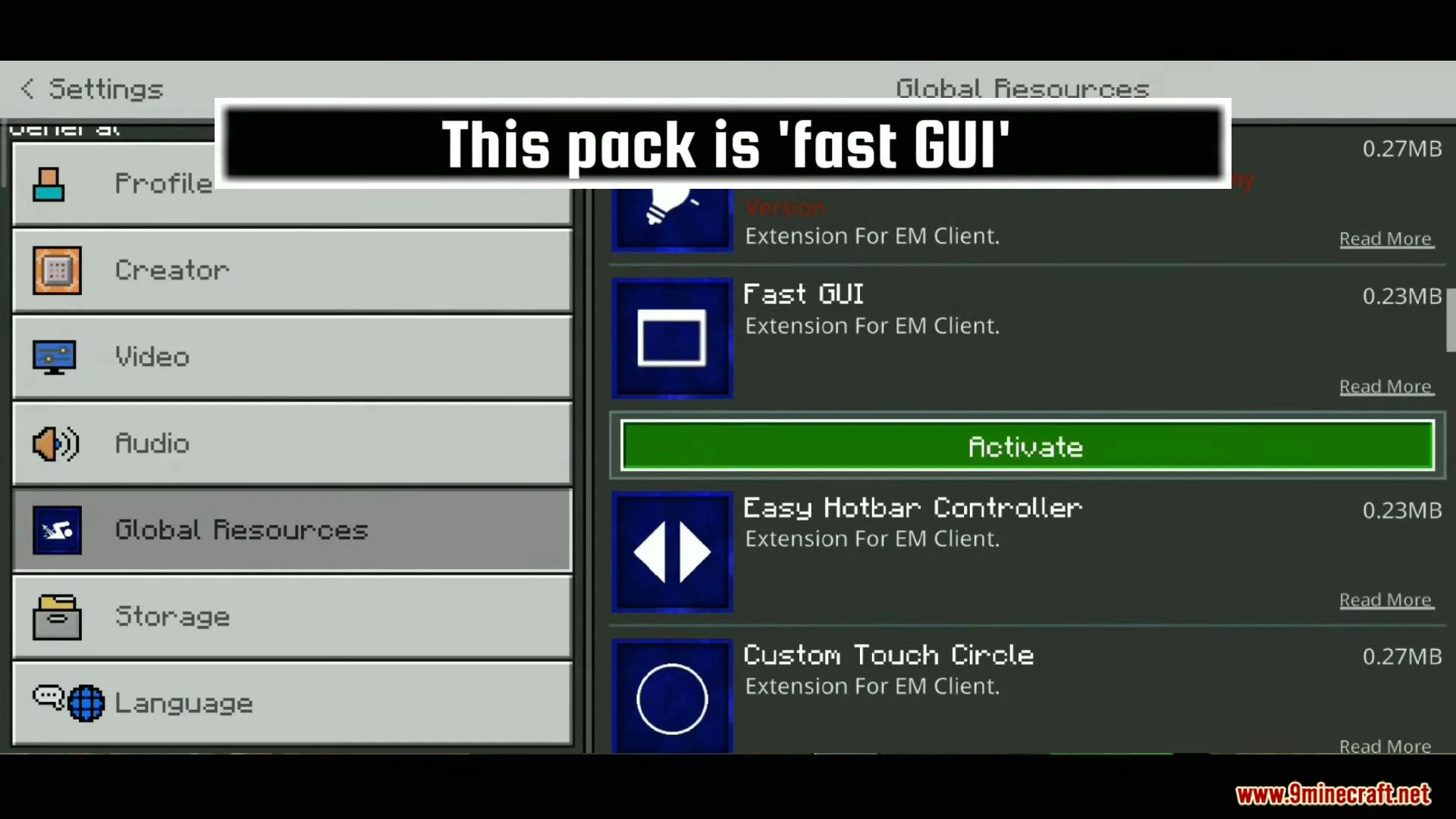 EM Client (26.x, 1.21) – Full Bright, ESP, F1, Hotbar Buttons — screenshot 3