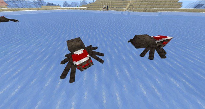 Snowy Sparkle Resource Pack (1.20, 1.19) – MCPE/Bedrock Christmas Pack — screenshot 6