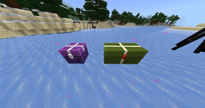 Snowy Sparkle Resource Pack (1.20, 1.19) – MCPE/Bedrock Christmas Pack — screenshot 8