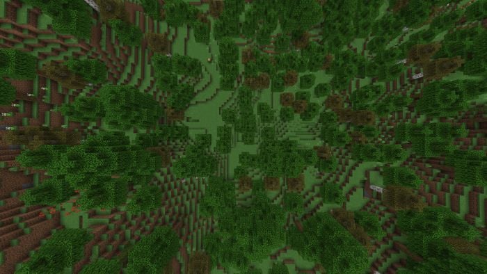 Better Birch Leaves Texture Pack (1.20, 1.19) – MCPE/Bedrock — screenshot 4