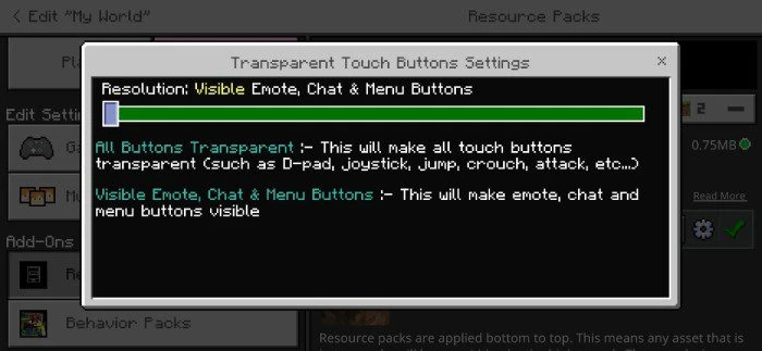 Transparent Touch Buttons Pack (1.20) – Hide Every Button — screenshot 8