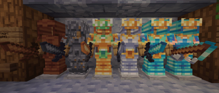 Sagan 16x Texture Pack (1.26+, 1.20) – MCPE/Bedrock PvP Pack — screenshot 5