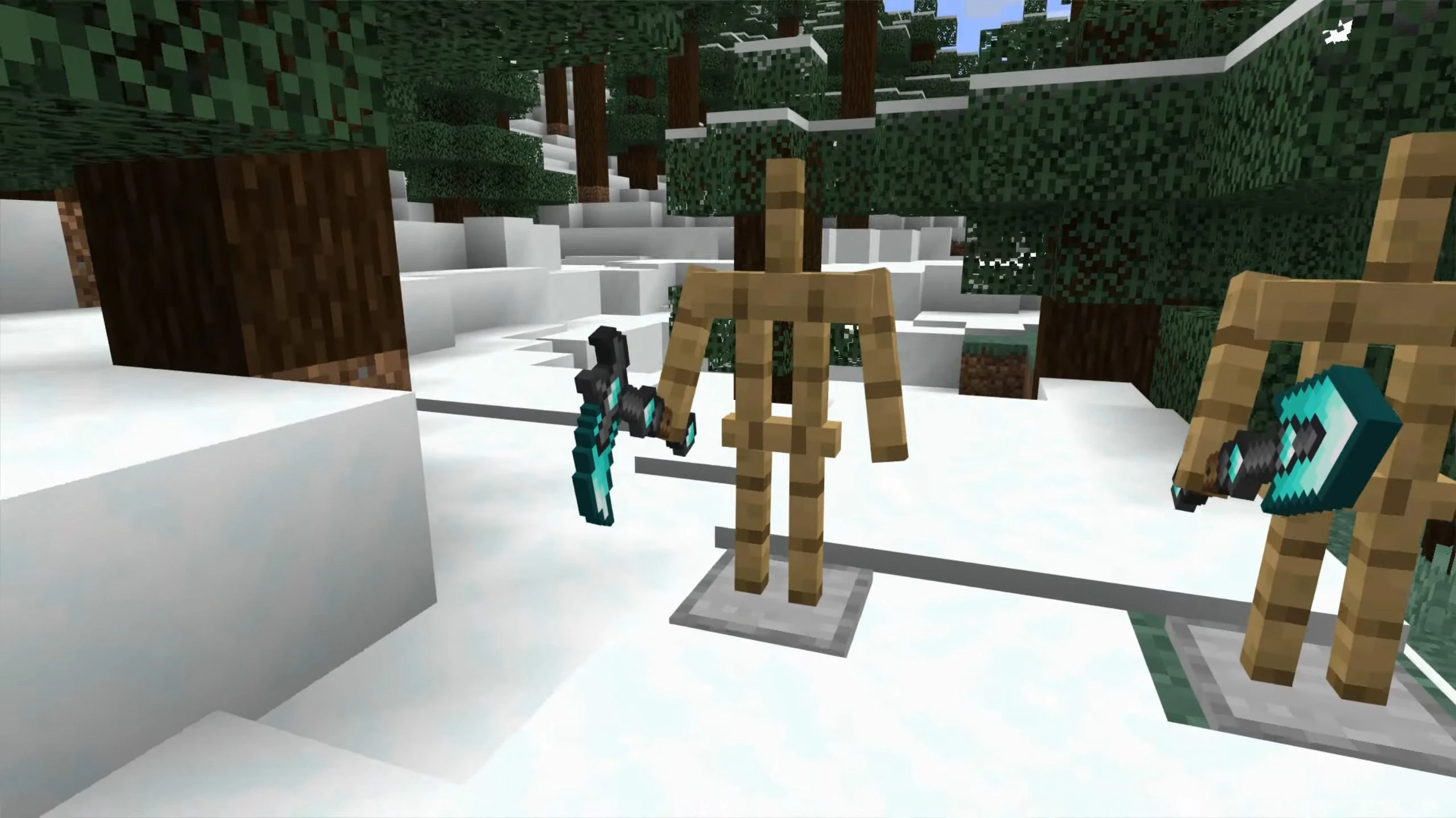 The Blue Knight Texture Pack (1.20, 1.19) – MCPE/Bedrock Mod — screenshot 7