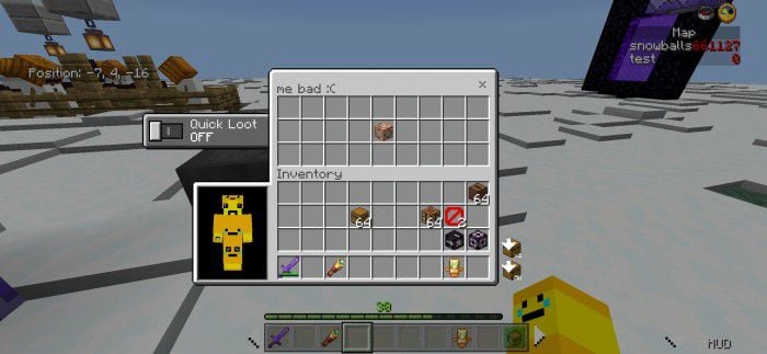 The Ty-el’s UI Pack (1.21, 1.20) – Quick Loot, Quick Craft, Auto Inventory — screenshot 2
