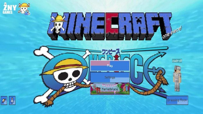 One Piece UI Pack (1.20) – MCPE/Bedrock — screenshot 2