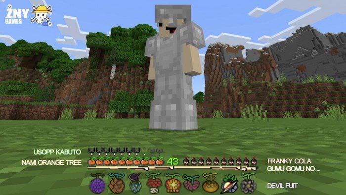 One Piece UI Pack (1.20) – MCPE/Bedrock — screenshot 3