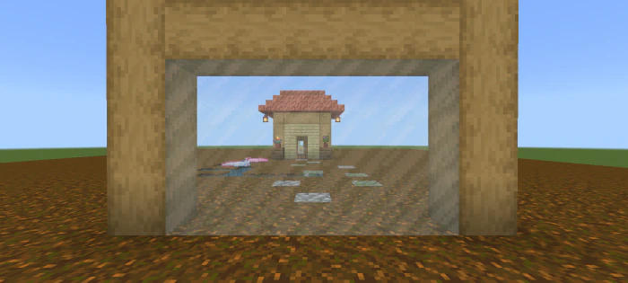 Realism Glass Texture Pack (1.21, 1.20) – MCPE/Bedrock — screenshot 1