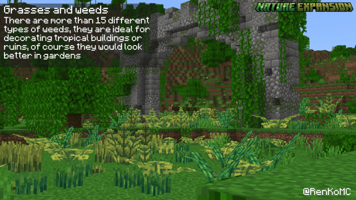 Nature Expansion Texture Pack (1.26+) – MCPE/Bedrock — screenshot 5