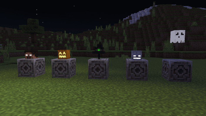 Spooktober Texture Pack (1.20, 1.19) – MCPE/Bedrock Halloween Pack — screenshot 1