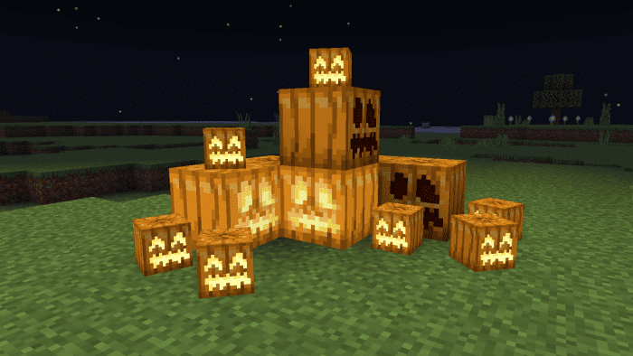 Spooktober Texture Pack (1.20, 1.19) – MCPE/Bedrock Halloween Pack — screenshot 3