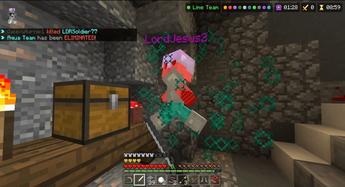 Custom Damage Particles Pack (1.26+) – MCPE/Bedrock — screenshot 2