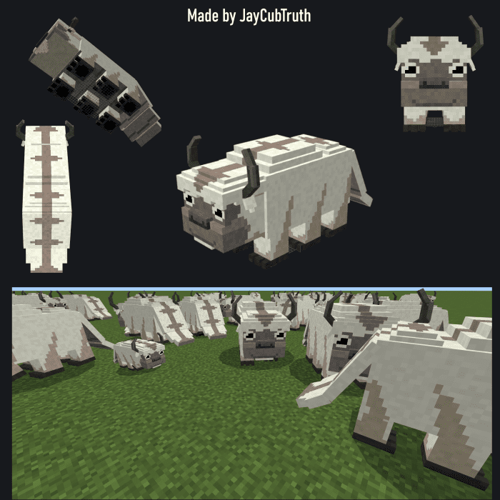 Appa Sniffers Texture Pack (1.20) – MCPE/Bedrock — screenshot 1