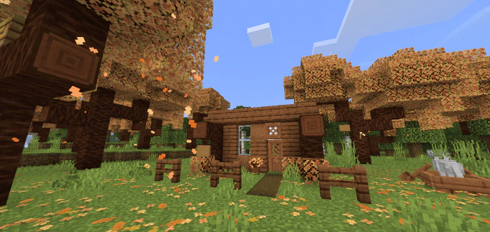 Cherry Blossom Alternatives Texture Pack (1.20, 1.19) – MCPE/Bedrock — screenshot 4