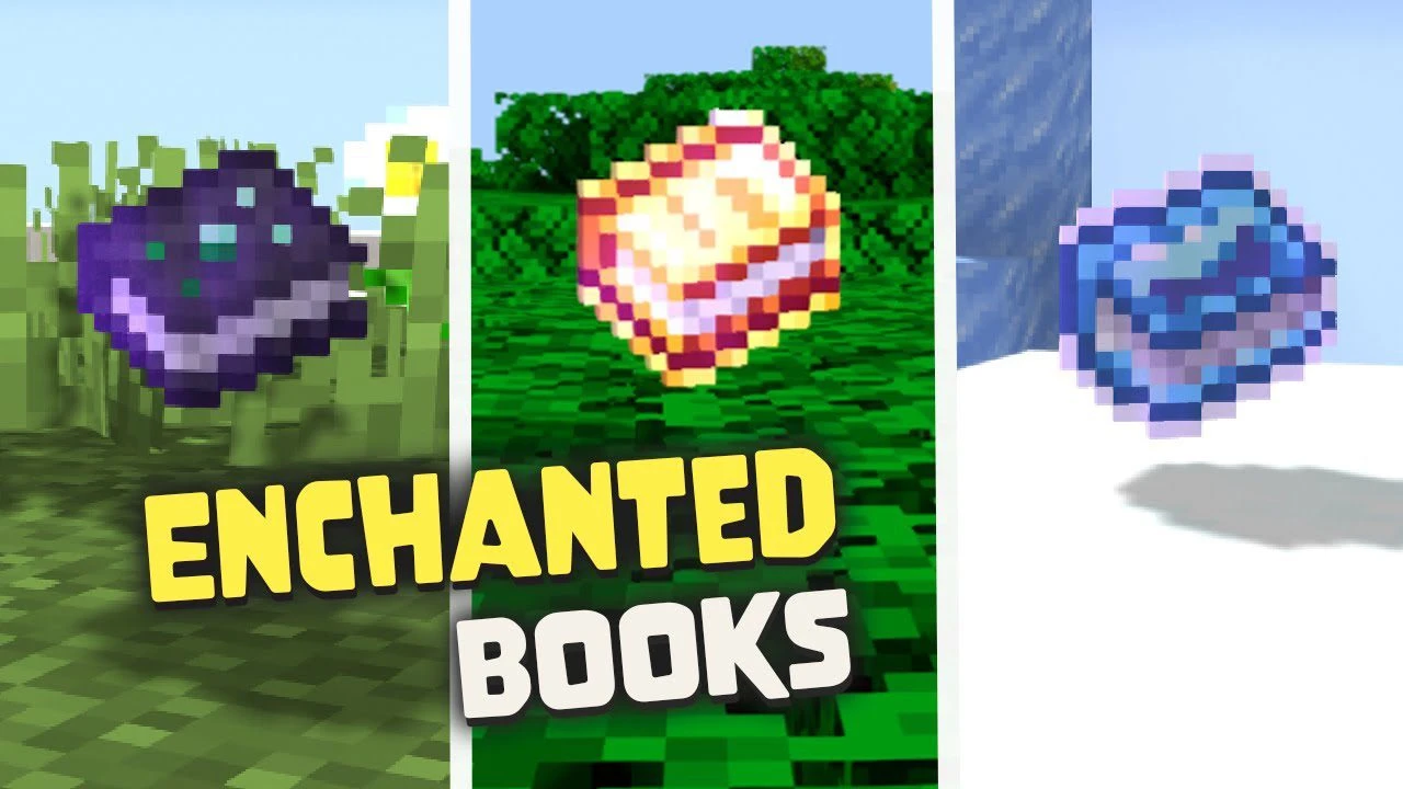 Visualize Enchanted Book Texture Pack (1.20) – MCPE/Bedrock