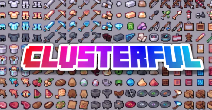 Clusterful Texture Pack (1.20, 1.19) – MCPE/Bedrock — screenshot 1