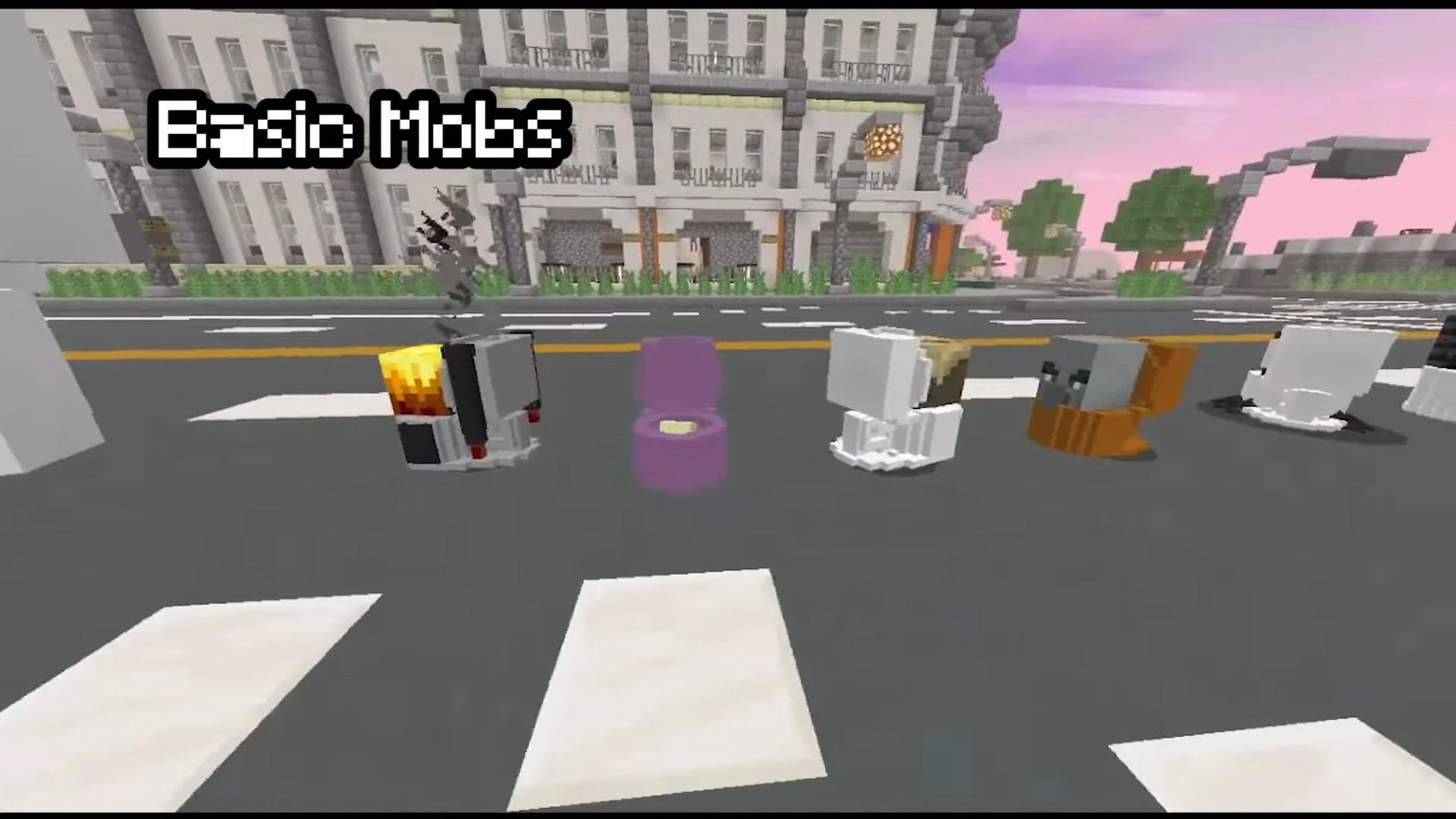 Skibidi Mobs Texture Pack (1.20, 1.19) – MCPE/Bedrock — screenshot 7
