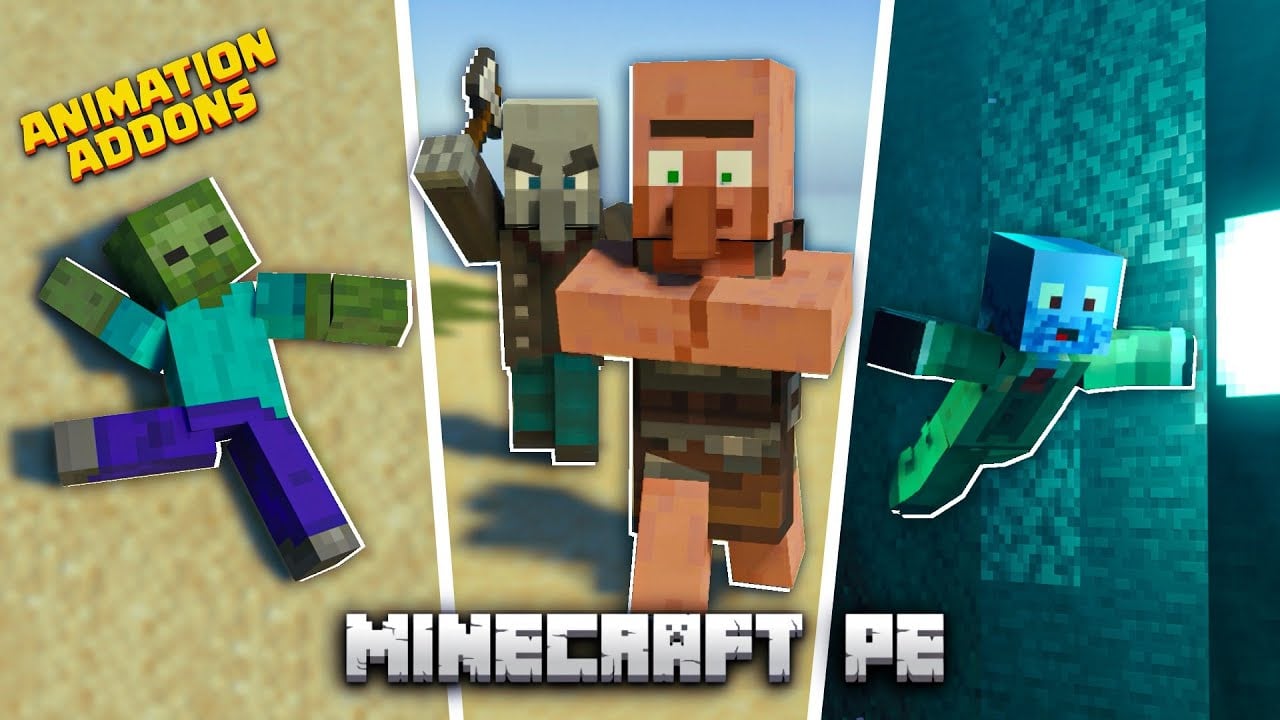 AnimationPlus Resource Pack (26.x, 1.20) – MCPE/Bedrock