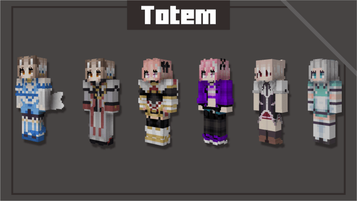 Femboy Totem Texture Pack (26.x, 1.21) – MCPE/Bedrock — screenshot 2