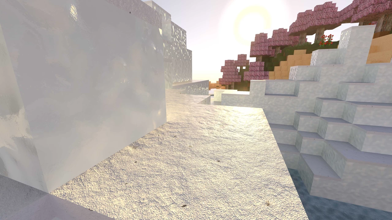 Nature RTX Texture Pack (1.20, 1.19) – MCPE/Bedrock — screenshot 1