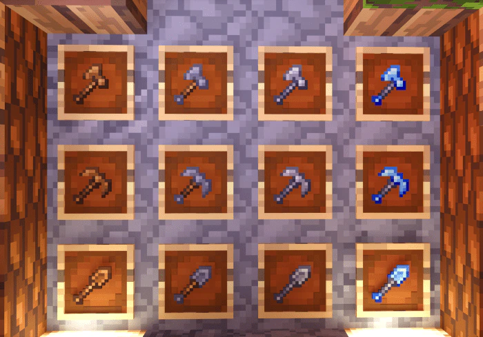 StarSwept [16x] Texture Pack (1.20, 1.19) – Bedrock Survival & PvP Pack — screenshot 4
