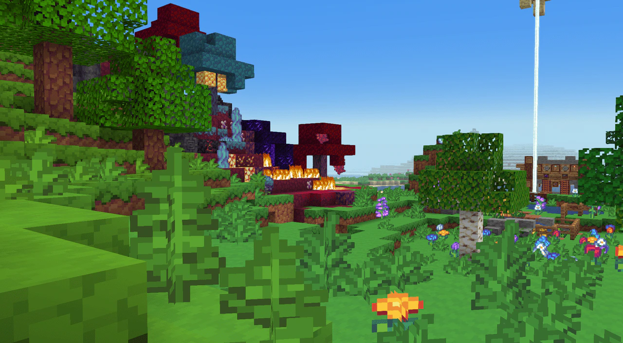 Cuboids [16x] Texture Pack (1.20, 1.19) – MCPE/Bedrock — screenshot 2