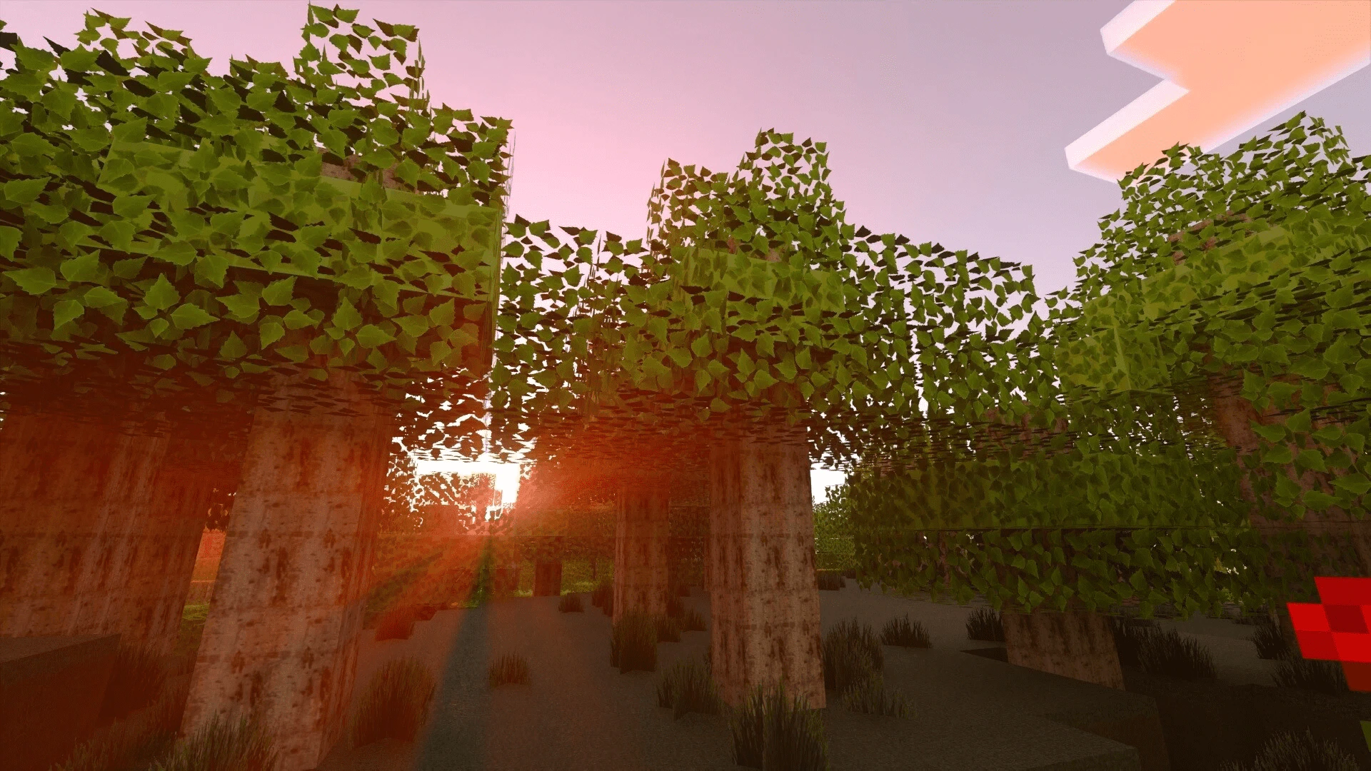 Luna RTX Resource Pack (1.20, 1.19) – MCPE/Bedrock — screenshot 3