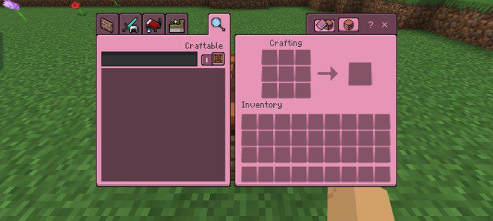 Cherry UI Pack (1.20, 1.19) – MCPE/Bedrock — screenshot 7
