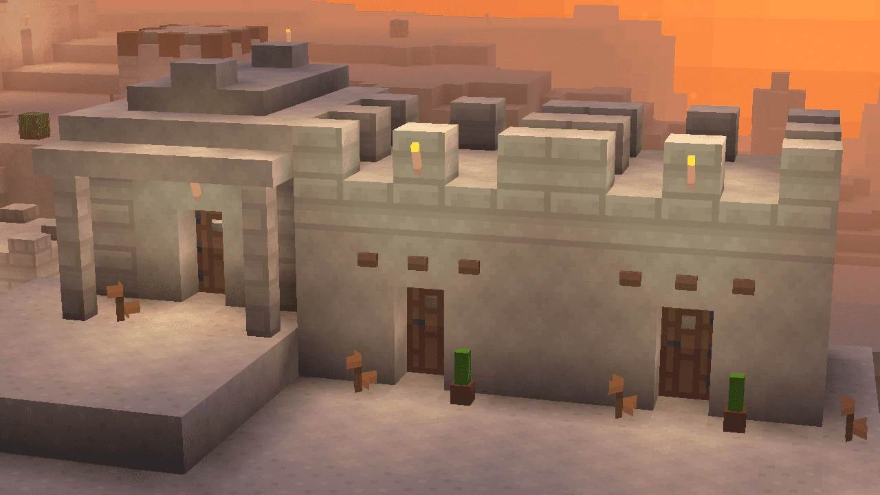 Smoube [8x] Texture Pack (1.20, 1.19) – Cartoon & Clean Vanilla Look — screenshot 3