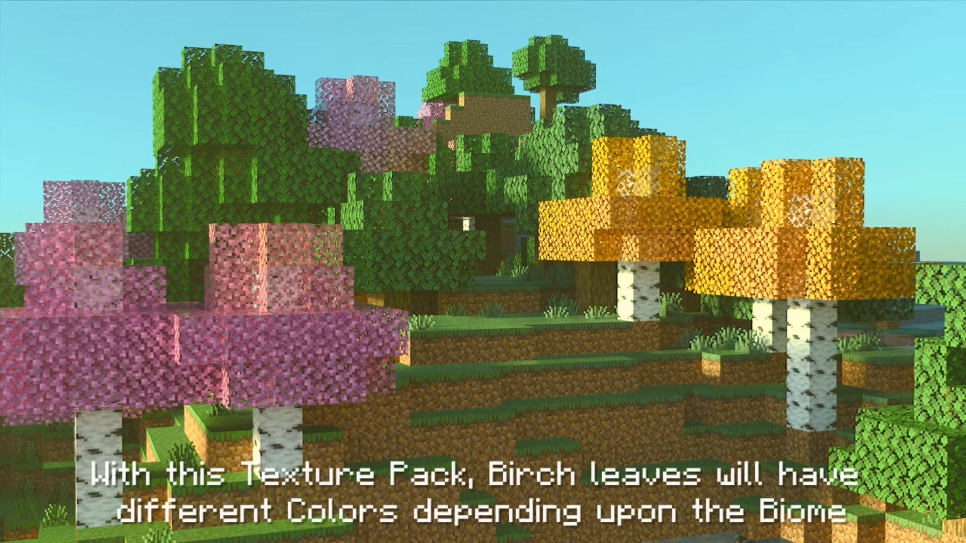 Birch Plus+ Texture Pack (1.20, 1.19) – MCPE/Bedrock — screenshot 6