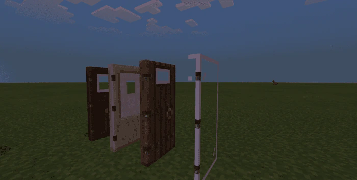 All Doors Have Windows Texture Pack (1.20, 1.19) – MCPE/Bedrock — screenshot 3