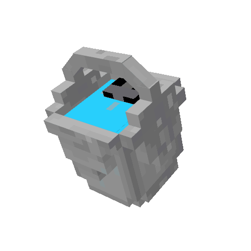 3D Buckets Pack (1.20, 1.19) – Animated Buckets — screenshot 4