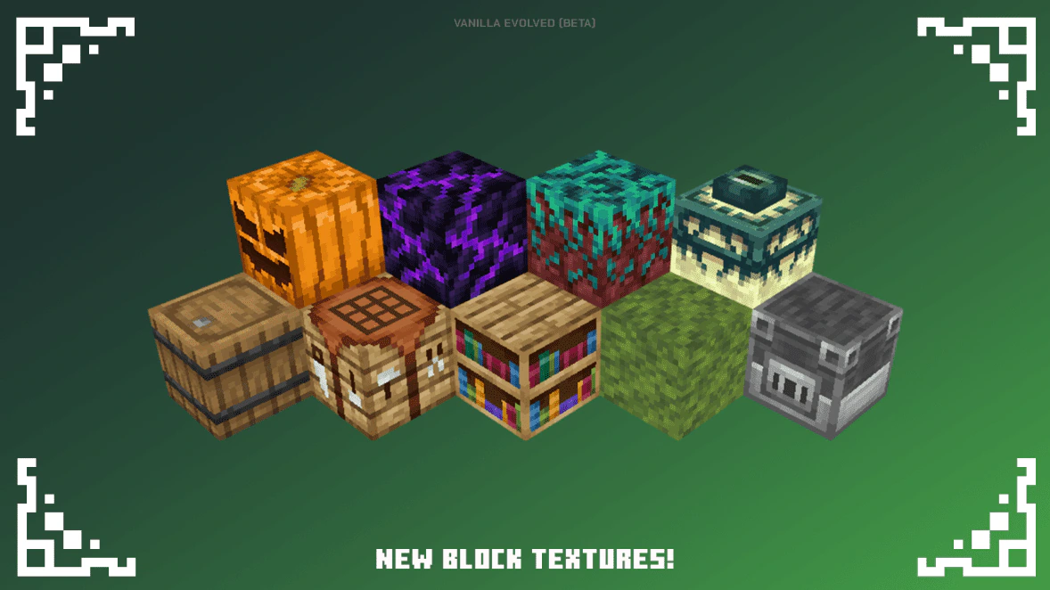 Vanilla Evolved Texture Pack (26.x, 1.20) – MCPE/Bedrock — screenshot 3