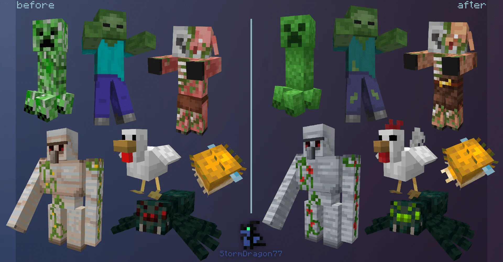 Stormilla Vanilla+ Pack (1.20, 1.19) – MCPE/Bedrock — screenshot 3