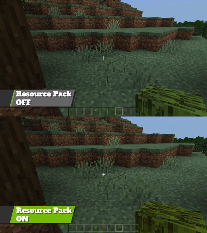 Slightly Better Foliage Colors Pack (1.20, 1.19) – MCPE/Bedrock — screenshot 3