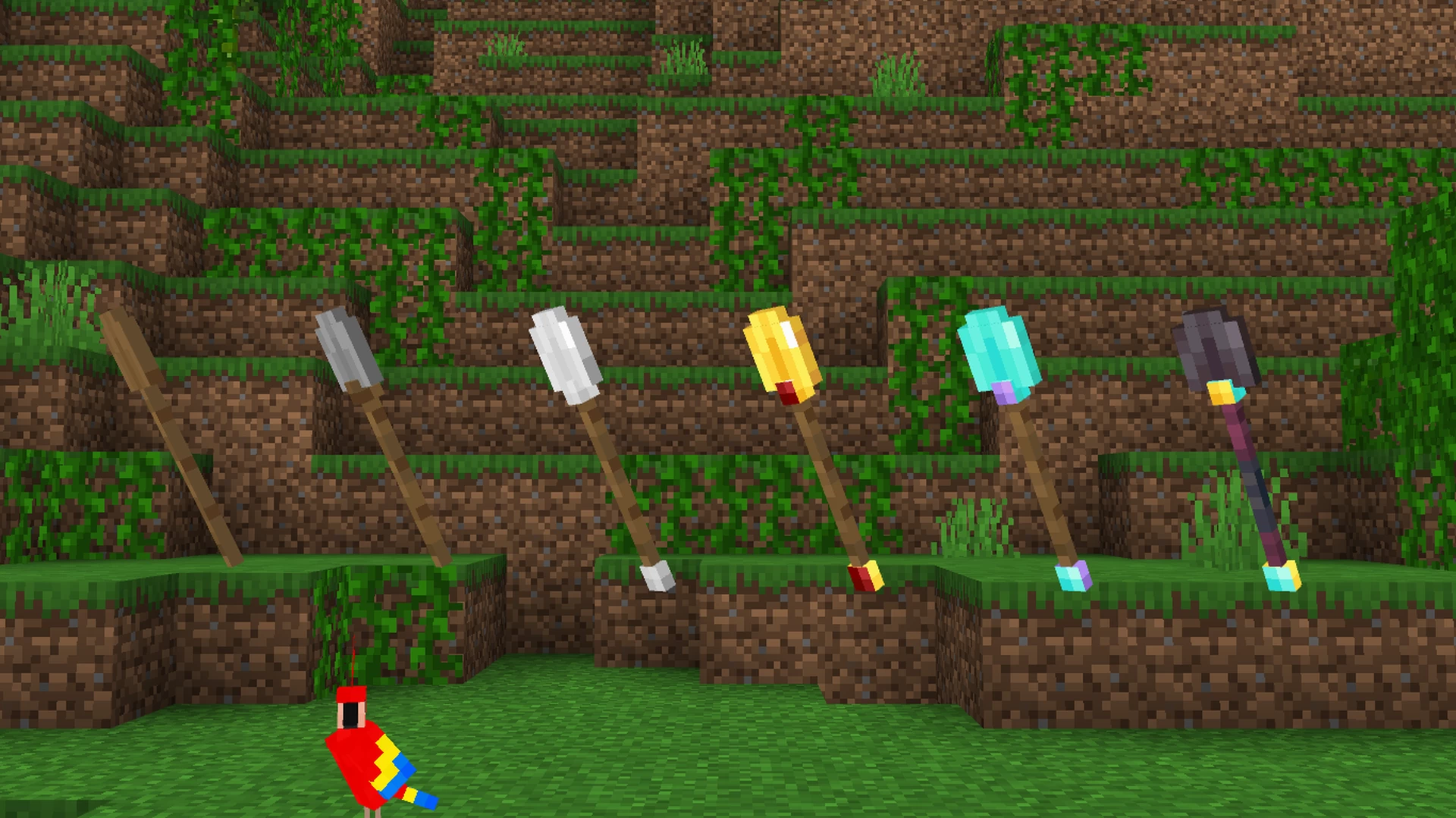 Improved Tools 3D Texture Pack (1.20, 1.19) – Bedrock Tweaks — screenshot 5