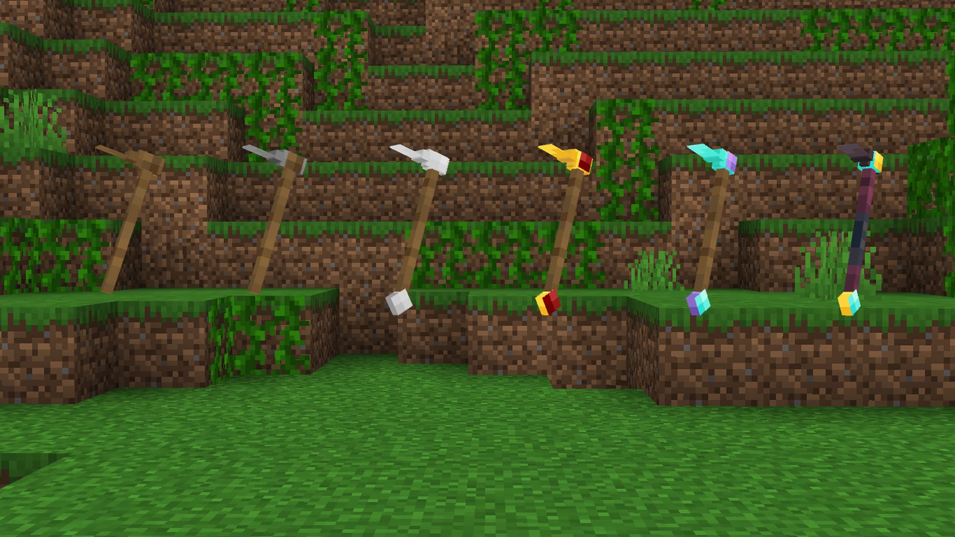 Improved Tools 3D Texture Pack (1.20, 1.19) – Bedrock Tweaks — screenshot 6