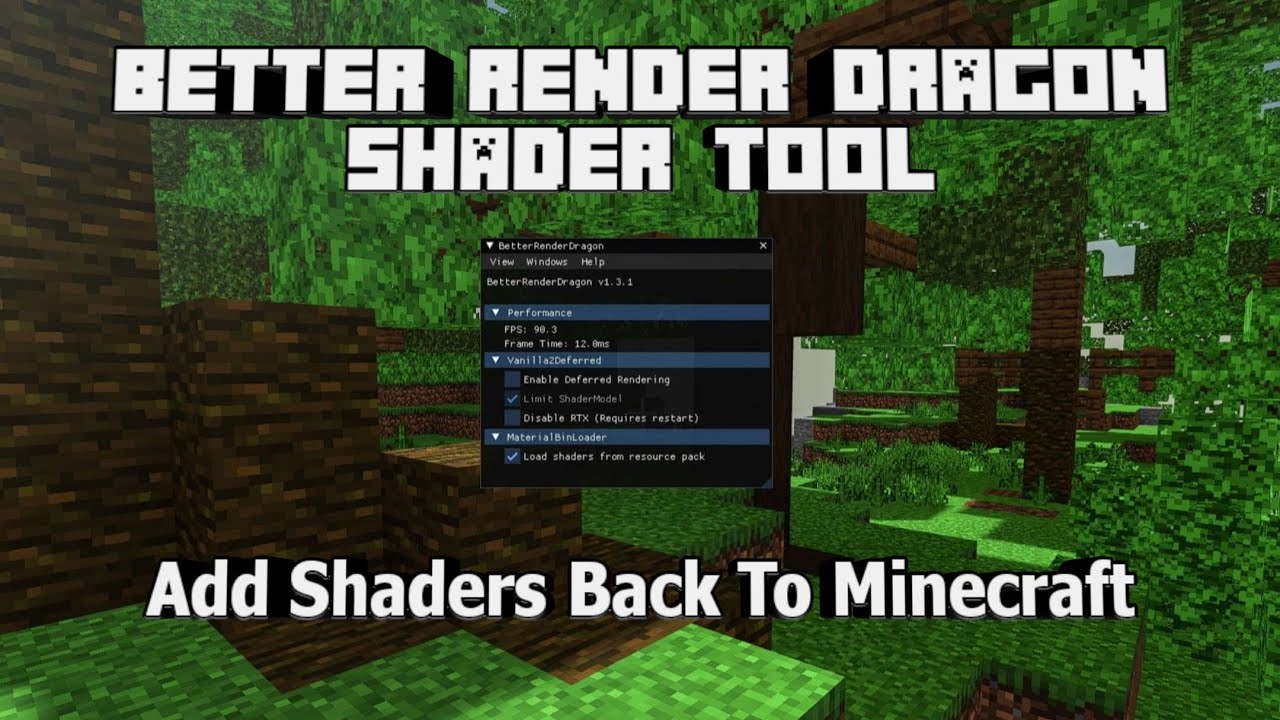 Better Renderer Pack (1.20) – Bring Shader back to MCPE/Bedrock