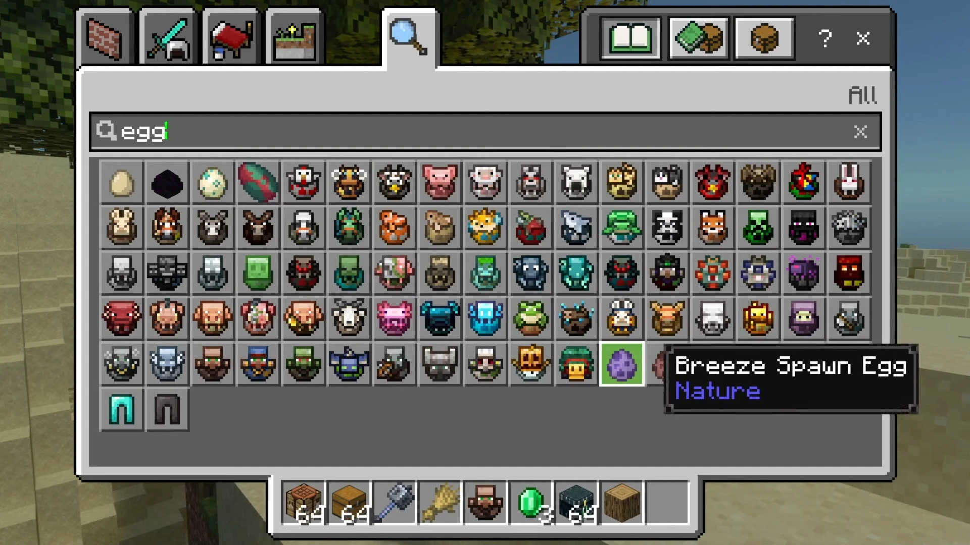 Better Spawn Eggs Resource Pack (26.x, 1.21) – MCPE/Bedrock — screenshot 4