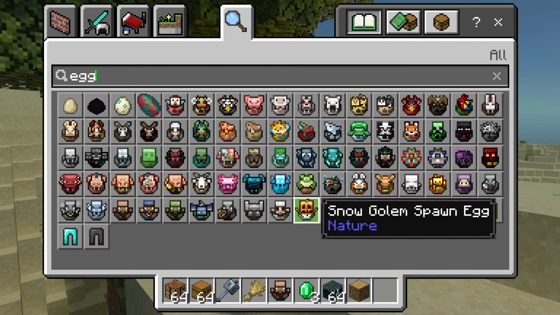 Better Spawn Eggs Resource Pack (26.x, 1.21) – MCPE/Bedrock — screenshot 5