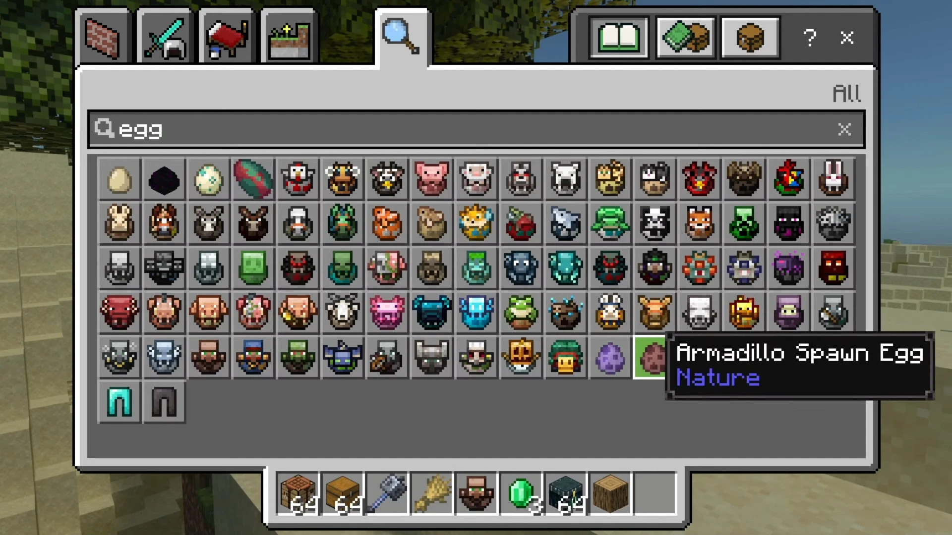 Better Spawn Eggs Resource Pack (26.x, 1.21) – MCPE/Bedrock — screenshot 6